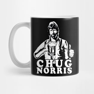 Funny Beer Chug Norris Mug